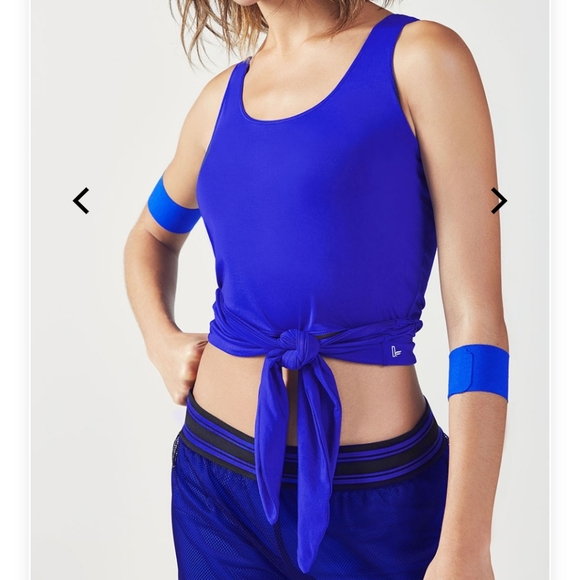 Fabletics Tops - 🔮NWT Fabletics - NOT ONLINE OR IN STORES - Sawyer Tank - Shocking Blue